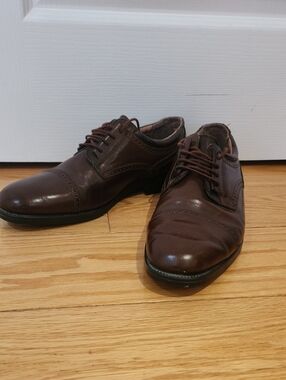 Mens Dark Brown Dress Shoes
